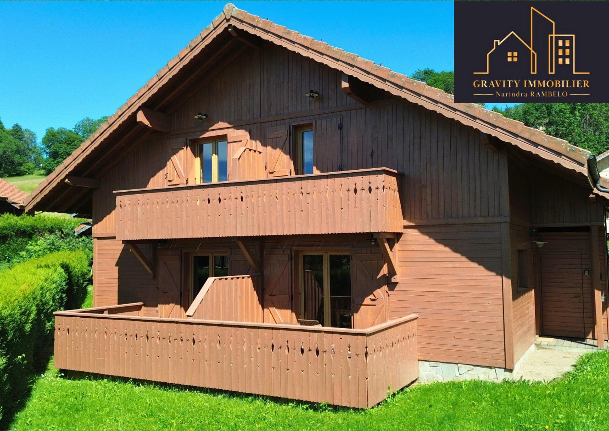 Chalet Duplex Mont-Saxonnex "Le Jarbay " Extérieur photo